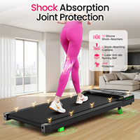 Tapis de marche électrique sans balais, mini tapis de course portable pour bureau avec écran LED, stock UE, livraison directe