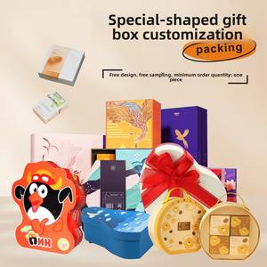 Caja de cartón con cierre personalizada, cartón desprendible personalizado, caja de embalaje de cartón corrugado blanco, impresión a color, embalaje desechable - Product Image 4