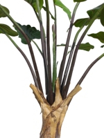 Arbre bananier artificiel personnalisé de 1,6 m, écologique, durable, aspect réaliste et naturel, décoration de plantes d'intérieur pour bureau, bricolage