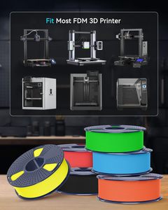 Filament d'imprimante 3D PETG finition mate, impression haute vitesse 600 mm/s, sans effet de chaîne, filament PETG - Product Image 6