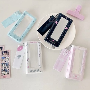 <span class=keywords><strong>Porta</strong></span> <span class=keywords><strong>Carte</strong></span> Fotografiche Kpop con Fiocco, Album Fotografico a Quattro Scomparti, Custodia per <span class=keywords><strong>Carte</strong></span> con Adesivi a Testa Grande, <span class=keywords><strong>Porta</strong></span> <span class=keywords><strong>Carte</strong></span> Fotografiche - Product Image 2