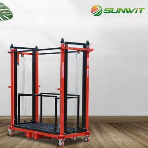 <span class=keywords><strong>Palan</strong></span> Électrique Mobile Portable de 4 Mètres, Alimenté par Batterie, pour Installation de Toiture, Plateforme Élévatrice d'Échafaudage - Product Image 4