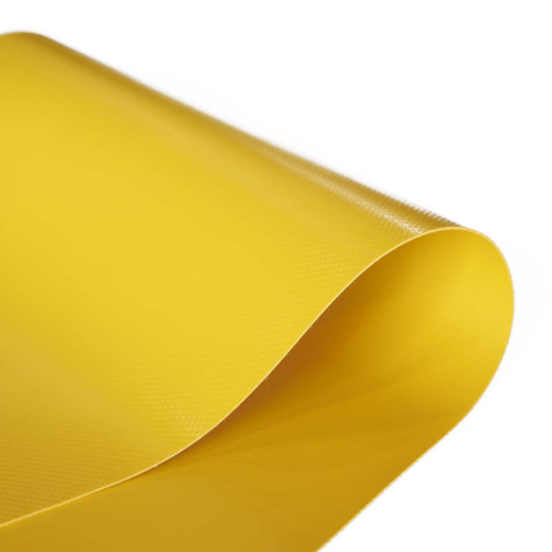Yitex 450GSM 550GSM Yellow Marine Raft PVC Fabric Woven Industrial Vinyl Floorcloth Material Textile