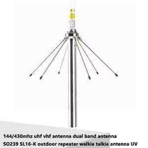 เสาอากาศภายนอก 300x 144/430MHz สำหรับเครื่องรับส่งสัญญาณและการสื่อสารแบบรีพีทเตอร์ และเสาอากาศแนวตั้ง HLM D1443 5S HLM D1443 5S สำหรับภายนอกอาคาร - Product Image 3