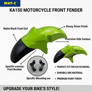 Guardabarros Delantero para Motocicleta WAY-C, Piezas de Repuesto para HAOJUE KA125/KA150 53111H2C000HA96 - Product Image 3