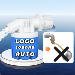 Valvola galleggiante a sfera galleggiante in plastica per <span class=keywords><strong>serbatoio</strong></span> dell'acqua ad alto flusso automatico di controllo del livello dell'acqua - Product Image 1