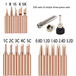 Pointes de fer à souder en cuivre pur sans plomb de haute qualité Weller pour la soudure DIY de PCB, de téléphones, de composants SMD et BGA – Performances optimales - Product Image 6