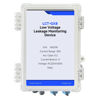 Instrument de surveillance en ligne des fuites de basse tension avec alarme à distance sans fil 4G Baoding Langxin LCT-GX8, haute précision, protection IP55