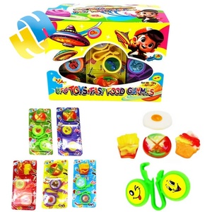 Vente <span class=keywords><strong>en</strong></span> gros <span class=keywords><strong>de</strong></span> bonbons gélifiés 2 <span class=keywords><strong>en</strong></span> 1 halal, jouets soucoupes volantes, saveurs <span class=keywords><strong>de</strong></span> fruits mélangés, bonbons gélifiés <span class=keywords><strong>de</strong></span> restauration rapide, bonbons OEM pour enfants <span class=keywords><strong>en</strong></span> emballage boîte - Product Image 5