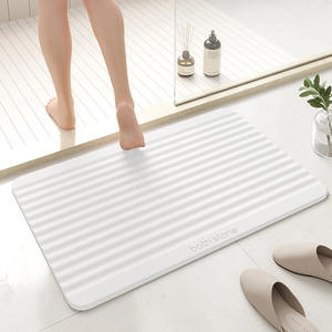แผ่นรองอาบน้ำโคลนไดอะตอมไม่ลื่นแบบหนาแผ่นโฟมอาบน้ำดูดซับน้ำแบบแห้งเร็วสำหรับใช้ในบ้าน2025 - Product Image 2