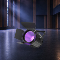 Projecteur COB 200W LED RGBWA+UV 6-en-1 DMX512 pour Éclairage Scénique et Événements