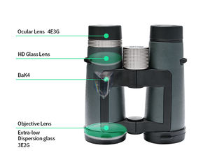 Binock Best – <span class=keywords><strong>jumelles</strong></span> de vision ED étanches 8x42 <span class=keywords><strong>10x42</strong></span>, puissantes pour la chasse - Product Image 5