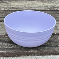 Ensemble de 4 bols à salade en plastique, bols à ramen en plastique, grands bols de service, bols à soupe incassables pour enfants et adultes