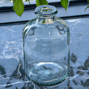 Grande Capacité En Relief Réutilisable Salon Décoration Plante Fleur Vase Élégant Fait Main Vase En Verre De Cristal - Product Image 5