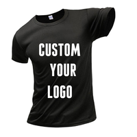Impression personnalisée de t-shirts 100% coton, 180 grammes, t-shirts de travail pour hommes, logo de votre propre marque, étiquette promotionnelle, t-shirts personnalisés