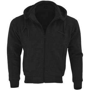 Sudadera con capucha para motocicleta de lana Premium para hombre, sudadera protectora de carreras aprobada por la CE con forro transpirable, talla XL para seguridad - Product Image 1