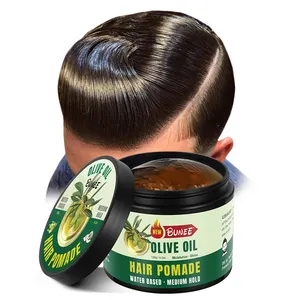 Factory Direct Sales Olive Oil Red Hair Wax 1 Extra Strong Hold Hair Gel For Edge Hair Control Wave Pomade For Men