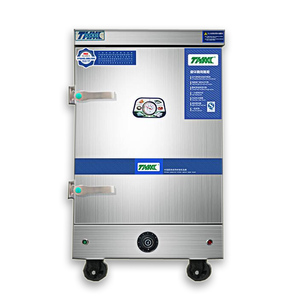 Lot de 6 cuiseurs à <span class=keywords><strong>vapeur</strong></span> commerciaux avec soupe aux légumes en acier inoxydable et armoire à <span class=keywords><strong>vapeur</strong></span> électrique pour 40 <span class=keywords><strong>personnes</strong></span> - Product Image 2