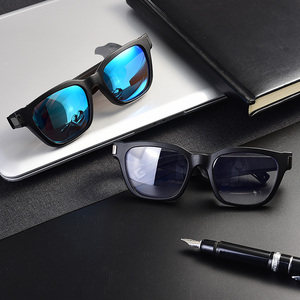 Lunettes casque bluetooth à conduction osseuse, nouvelle collection, dotée de remplacement pour myopie, anti-lumière bleue, appel intelligent, musique, HiFi - Product Image 2