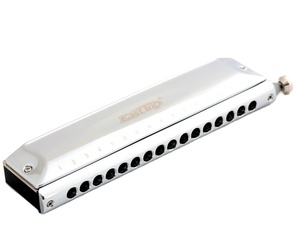 Armónica EASTTOP T16-64 de 64 Tonos en Clave de Do, Cromática, de 16 Orificios, Profesional, para <span class=keywords><strong>Blues</strong></span> - Product Image 1