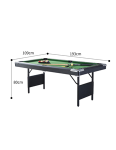 Tavolo da Biliardo Classico Carom 7FT 8FT 9FT <span class=keywords><strong>Pieghevole</strong></span> con Tasche a Caduta - Product Image 4