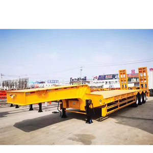 Zhongshengtianqi รถกึ่งพ่วงแบบ3/4 40T สำหรับรถขุด9590x2550x3995mm งานหนัก - Product Image 2