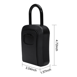 <span class=keywords><strong>Caja</strong></span> de seguridad de aleación de aluminio montada en la pared OEM para <span class=keywords><strong>llaves</strong></span> <span class=keywords><strong>Caja</strong></span> de código de llave de arco decorativa con instalación combinada - Product Image 4