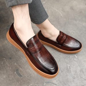 Zapatos de Vestir de Cuero de Lujo para Bodas, Impermeables, Transpirables, Cómodos, con Suela Suave Antideslizante, para Novios, Fiestas y Banquetes, Venta al Por Mayor - Product Image 3