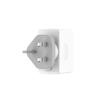 Chargeur mural USB-C Budi 65W avec alimentation rapide PD, prise de charge rapide de type C, protection rotative OTP pour téléphone