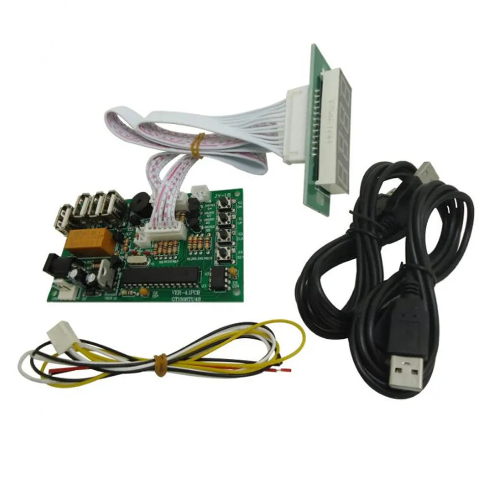 JY184 Münz betriebenes USB-Zeitsteuerungs-Timer-Board-Netzteil für Arcade Coin Acceptor USB-Steuer gerät