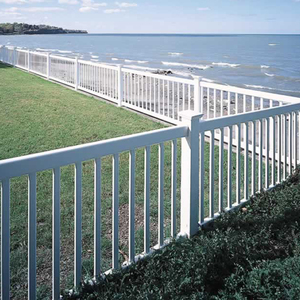 Clôture de sécurité pour <span class=keywords><strong>piscine</strong></span> en vinyle PVC écologique résistant aux UV Fentech avec modélisation 3D pour la sécurité de la cour et de la <span class=keywords><strong>piscine</strong></span> - Product Image 1