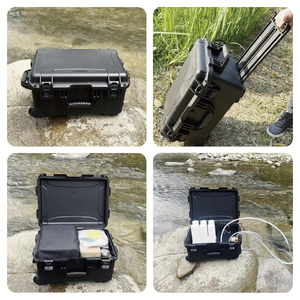 Système de filtration d'<span class=keywords><strong>eau</strong></span> portable d'urgence 300L/H DC12V, purificateur céramique électrique extérieur en forme de valise, dispositif d'alimentation en <span class=keywords><strong>eau</strong></span> - Product Image 2