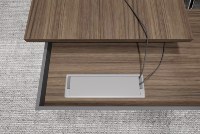 Poste de travail de bureau, mobilier de bureau modulaire, bureau pour 2 personnes avec écran de confidentialité, table pour personnel pour espace de travail ouvert