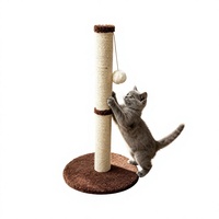 Griffoir pour chat en sisal, arbre à griffer durable pour chats de taille moyenne, pour la maison