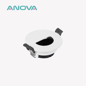 High Quality Aluminium Downlight GU10/MR16 Housing Commercial <b>LED</b> Recessed Downlight Frame - Product Image 1