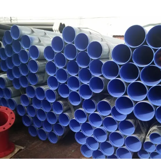 Color Pe Lined Galvanized Steel Plastic Composite Pipes Tube