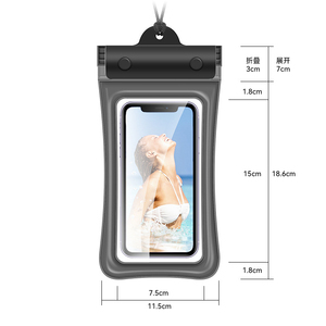 Pochette Étanche Portable d'Été pour Smartphones Plage Sous l'Eau, <span class=keywords><strong>Coque</strong></span> Téléphone Étanche IPX8, 3 Plis, Logo Personnalisable - Product Image 5