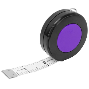 Ruban à mesurer de haute qualité de 1,5 m avec corde de suspension, pour mesurer les trois circonférences, idéal pour la couture - Product Image 4
