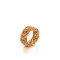 Bracelet élastique en acier inoxydable 316, style maille, bijoux unisexe, cadeau pour le bureau/la carrière