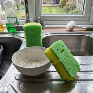 生态洗涤垫 - 可生物降解的清洁海绵，适用于锅碗瓢盆和一般家庭用途 - Product Image 2