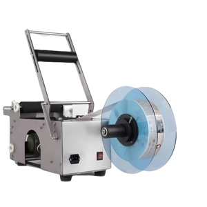 Étiqueteuse semi-automatique électrique pour papier, petite machine manuelle pour l'étiquetage des composants essentiels, moteur inclus - Product Image 2