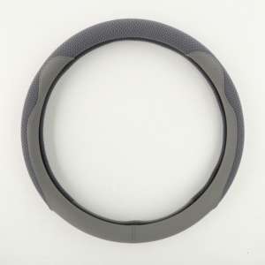 Funda de <span class=keywords><strong>Volante</strong></span> de Coche Transpirable de Alta Gama, Cuatro Estaciones, Cuero de Seda de Hielo, Estilo Premium y Confortable - Product Image 2