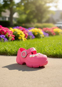 Zoccoli con plateau e perle, stile Mary Jane, sandali estivi morbidi e leggeri da donna e ragazza, taglie 16-27 - Product Image 2