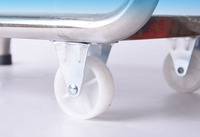 Machine d'aspiration des eaux usées de piscine, chariot 304 en acier inoxydable avec câble, accessoires de machine d'aspiration des eaux usées