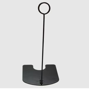 Tafel Roestvrijstalen Prijs Ticket Label Kaarthouder Staat Voor Food Promotie Display Metalen Bakkerij Label Houder - Product Image 4