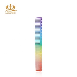 Professional Rainbow Hair Styles Barber Hair Plastic YS Comb