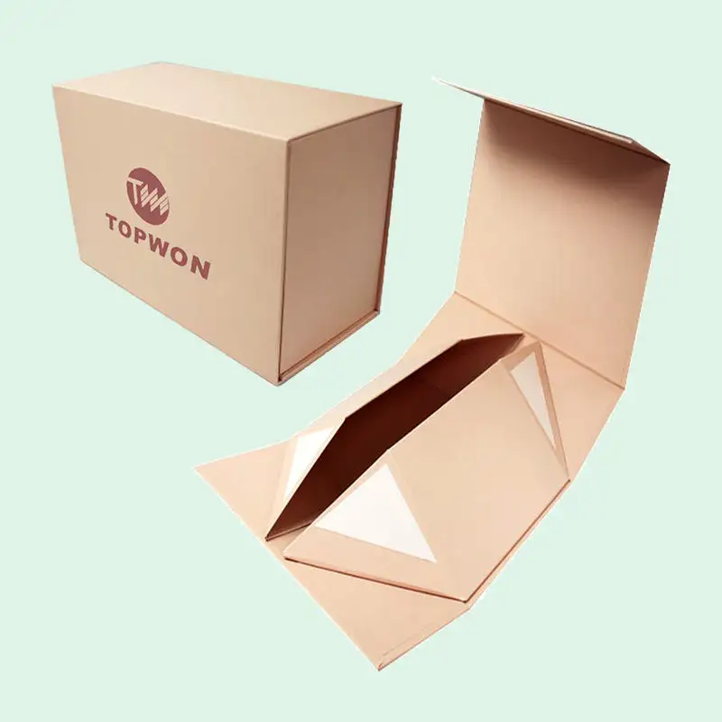 주문 호화스러운 선물 자기 접히는 상자 마분지 전시 상자 초콜렛 포장 상자