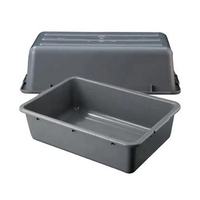 Caja de mano de utilidad de cocina comercial Square PP Bus Janitorial Storage Lavabo Inyección Restaurante Hotel Restaurante Suministros
