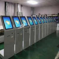 Logiciel de file d'attente Filaire sans fil 23.6 pouces Écran tactile Système de gestion de file d'attente électronique Kiosque de billets Solution de file d'attente