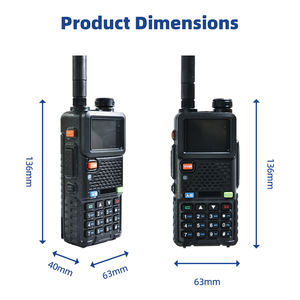 2 किमी हैंडहेल्ड ड्रोन डिटेक्टर 300 मीटर ~ 6 घघज पूर्ण आवृत्ति अलार्म 1.5 जी 2.4 जी 5.2 जी 5.8 जी उव एफपीव डजी ड्रोन का पता लगाने वाला - Product Image 5